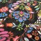 Skulls Dia de los Muertos Anti-Pill Premium No-Sew Throw Fleece Fabric Kit (50x60)